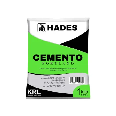 CEMENTO BOLSA 1KG MARCA PORTLAND