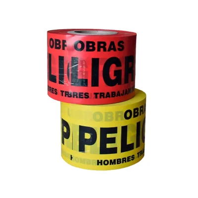 CINTA DE SEÑALIZACION COLOR ROJO