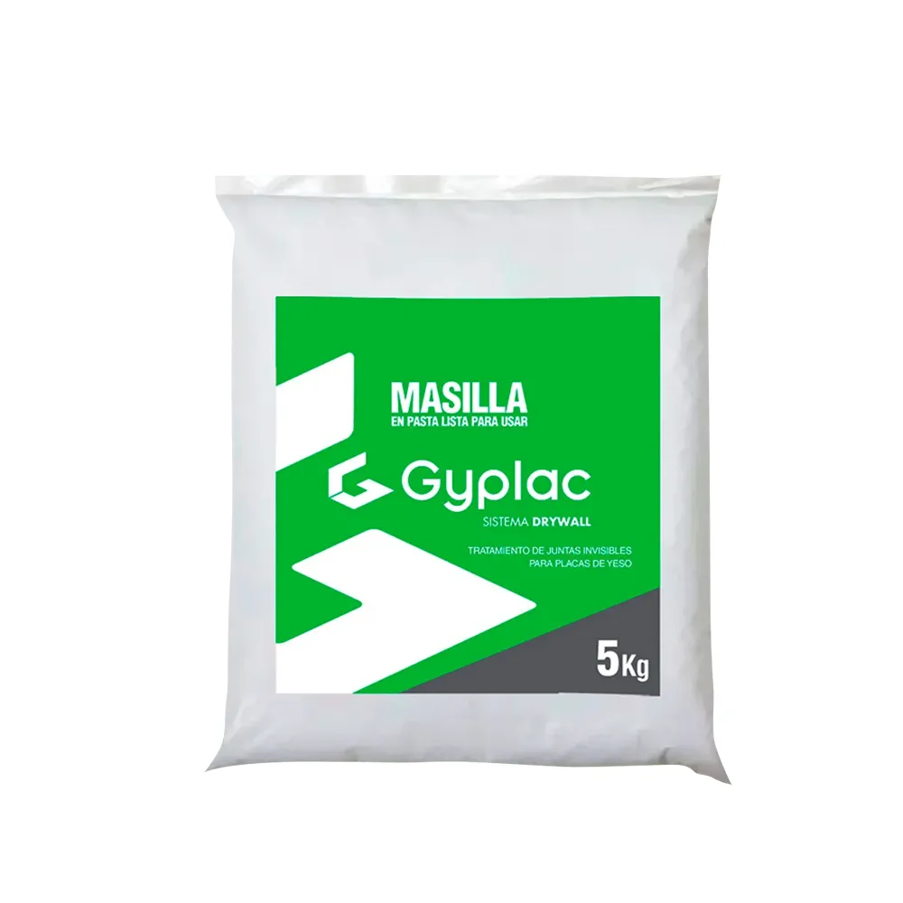 MASILLA PARA DRYWALL MARCA GYPLAC LISTA PARA USAR 5 KG