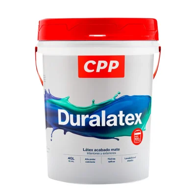 Pintura Duralatex Mate CPP Blanco 4 GL