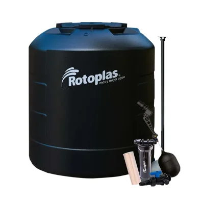 TANQUE DE AGUA 1100 L (COLOR NEGRO, AZUL Y ARENA)